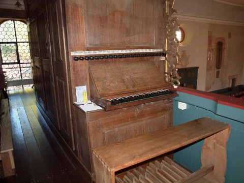 Die berühmte Stumm-Orgel in Selzen.